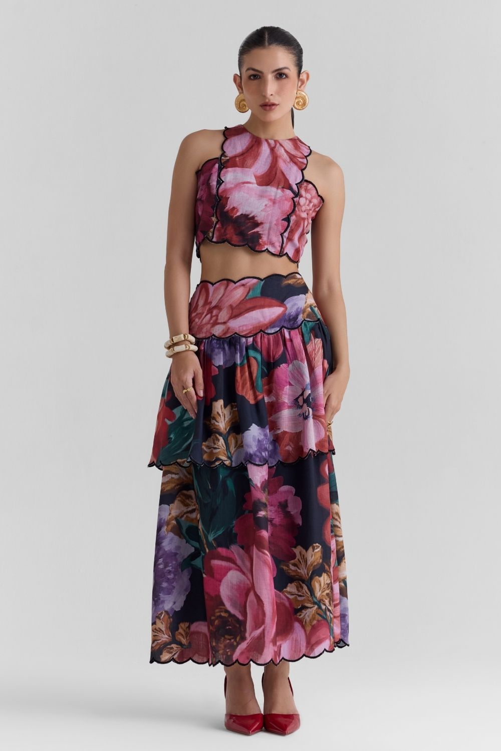 Flutter Print Co-ord Set – Zabella International