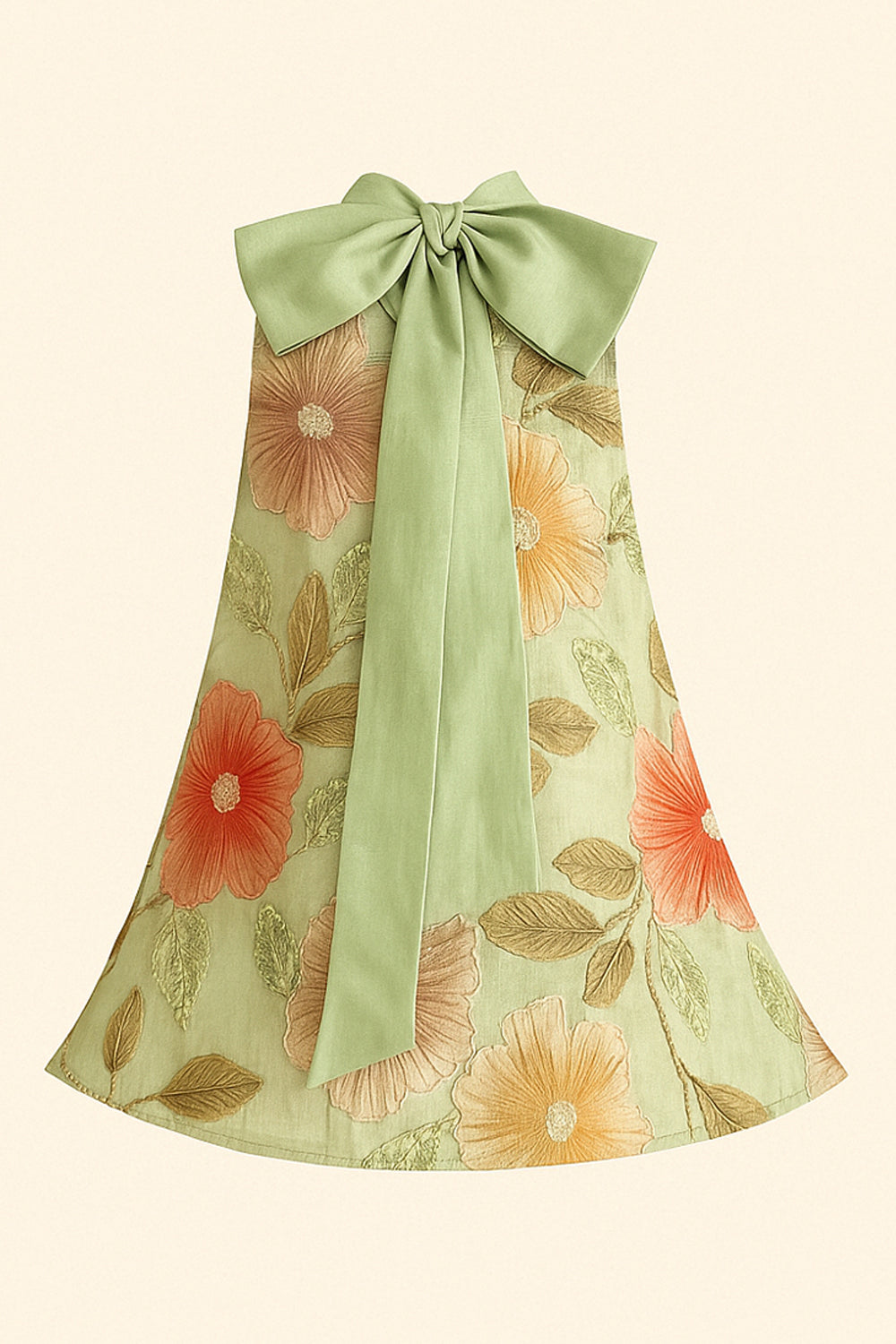 Dahlia Embroidered Mini Dress