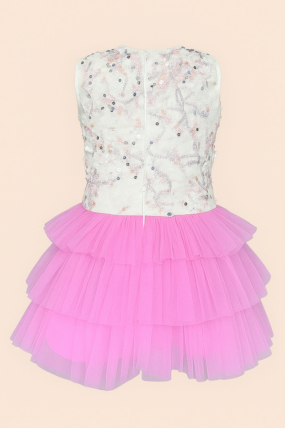 Ira Embroidered Mini Dress