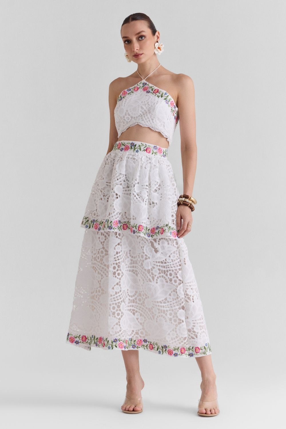Ivoria Lace Co-ord Set
