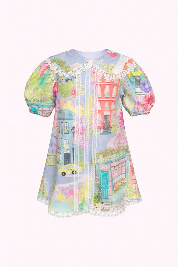 Ivy Printed Mini Dress