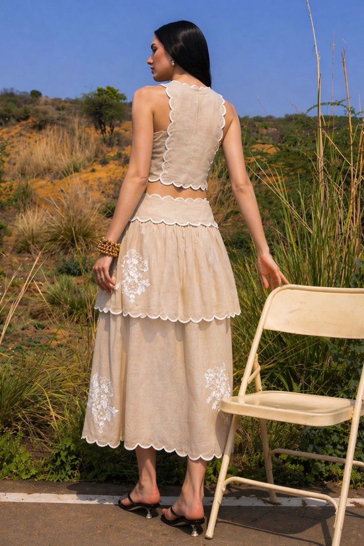 Zavi Linen Co-ord Set