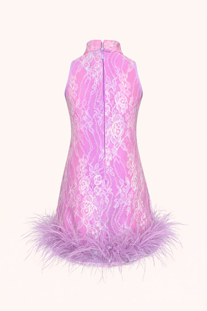 Anya Feather Mini Dress