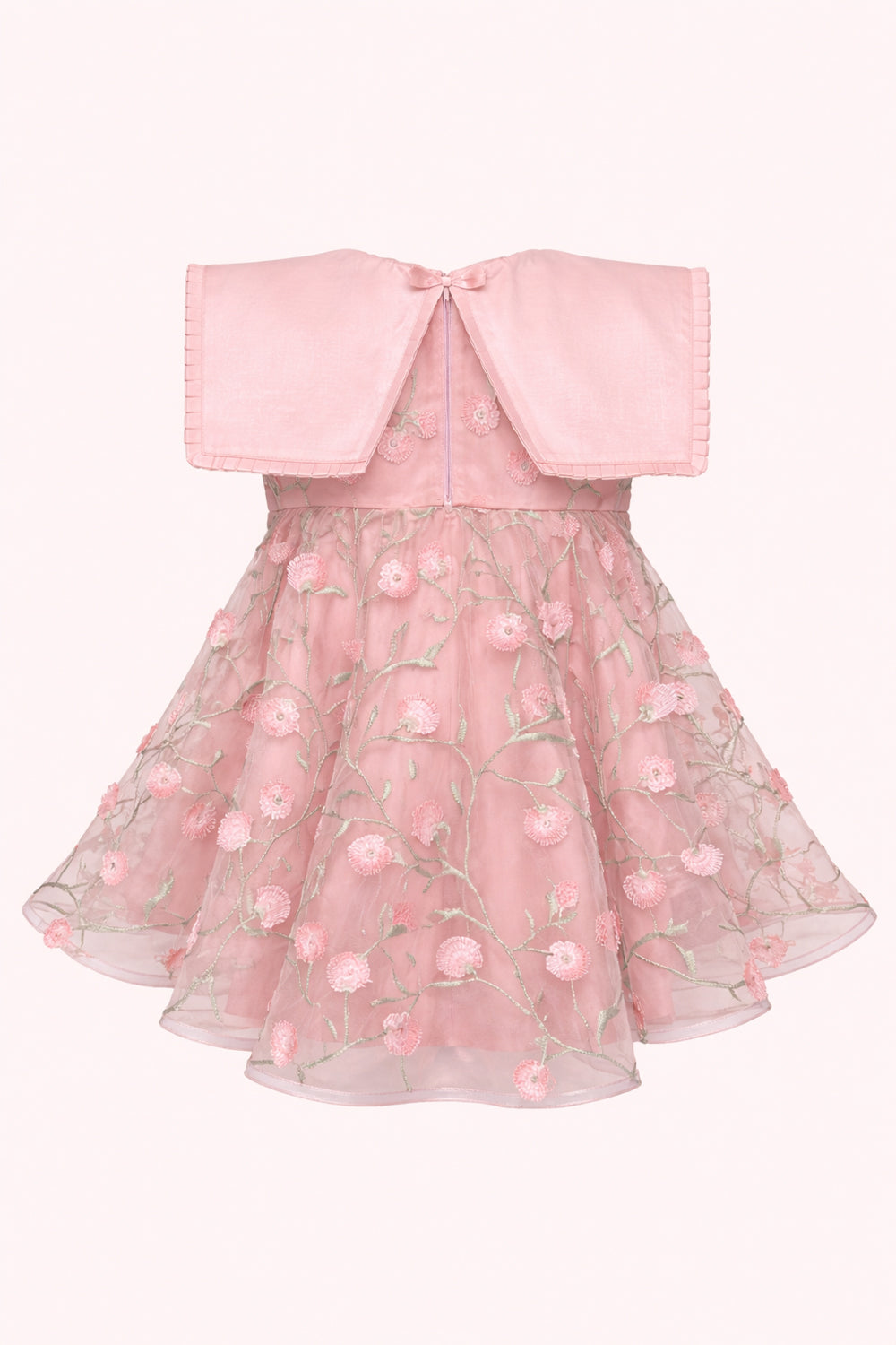 Elsa Embroidered Mini Dress