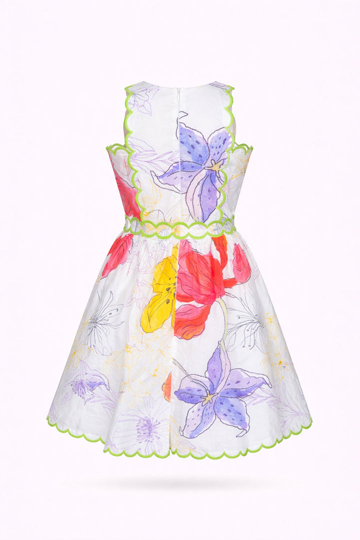 Bonnie Printed Midi Dress