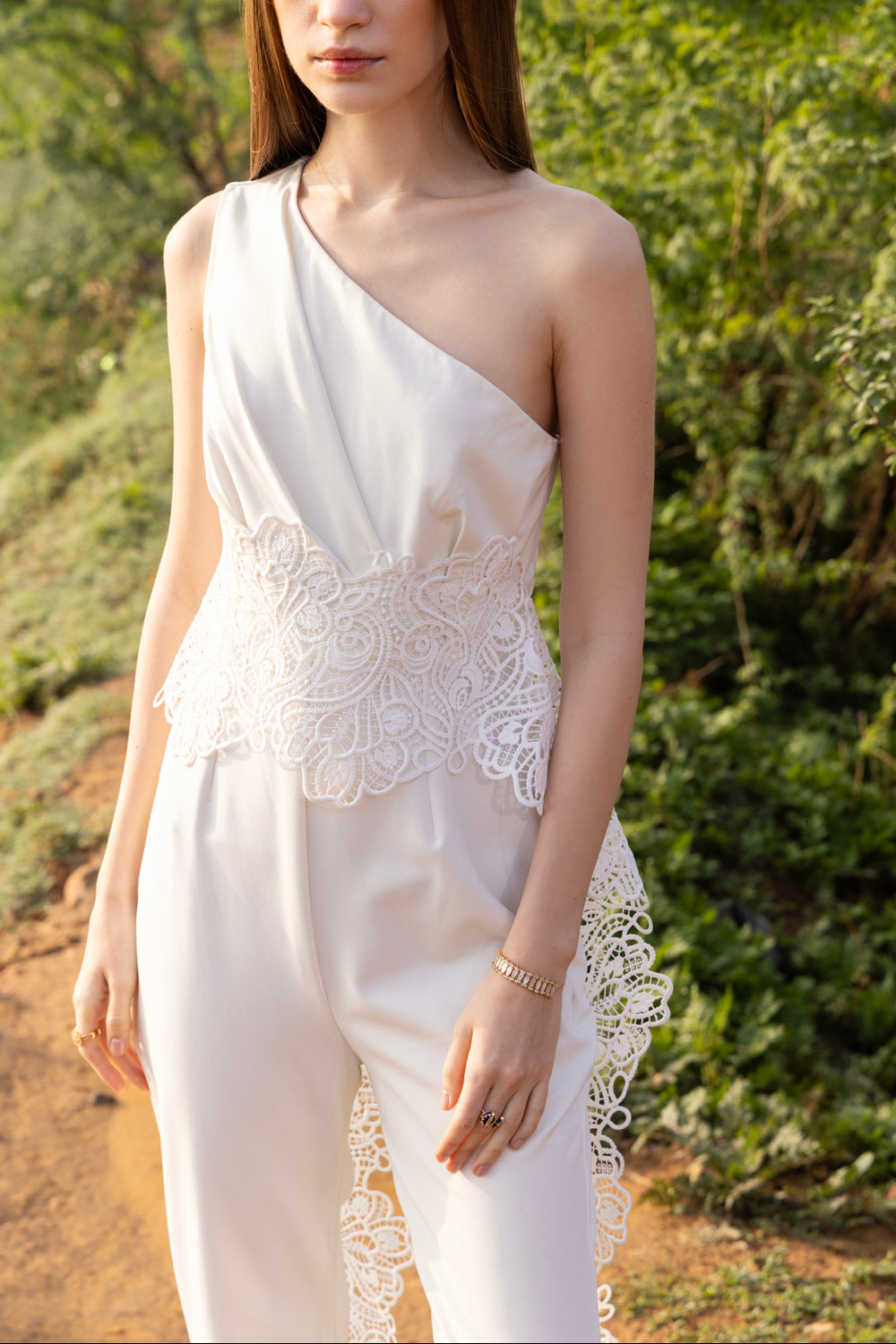Louisa White Jumpsuit