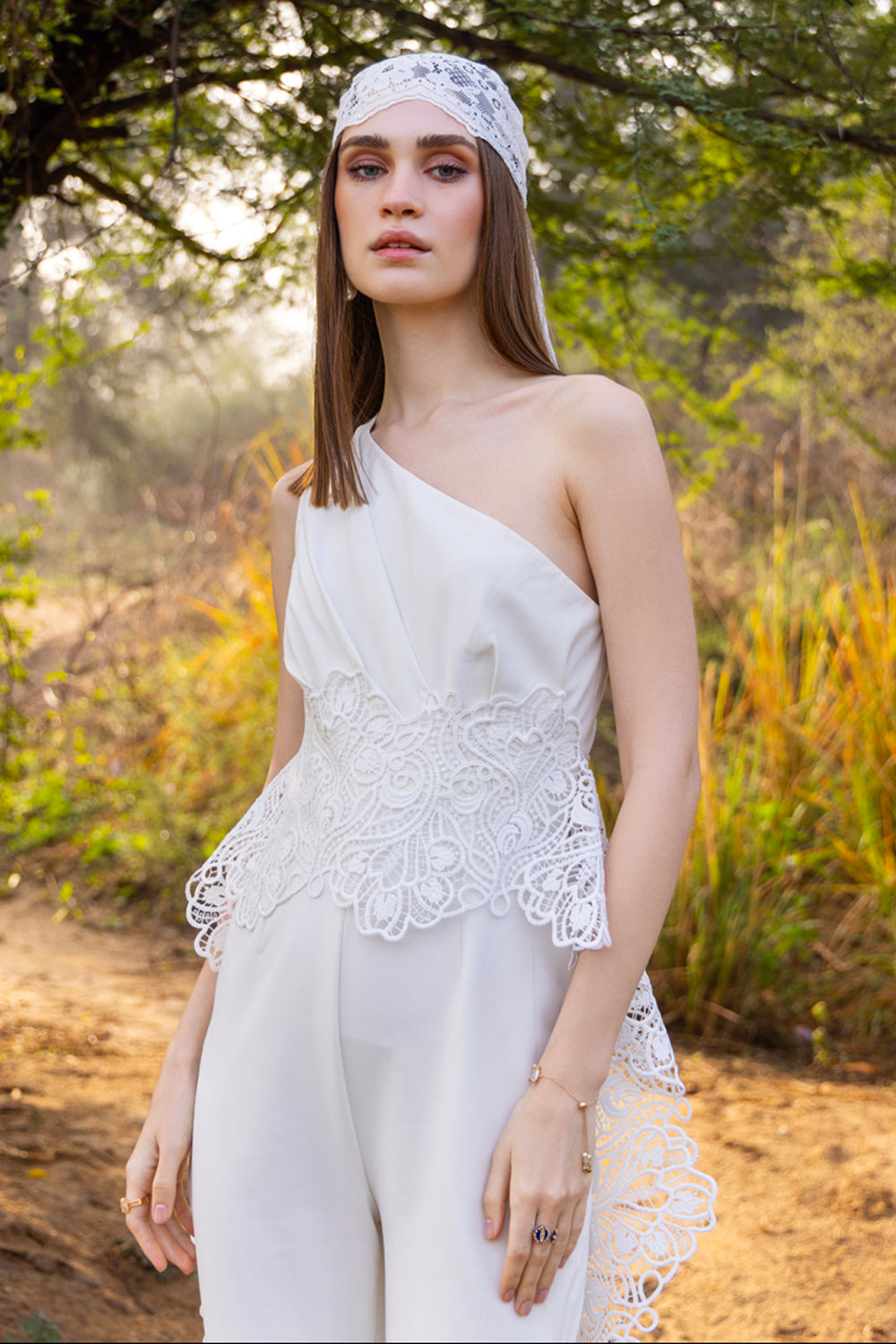 Louisa White Jumpsuit