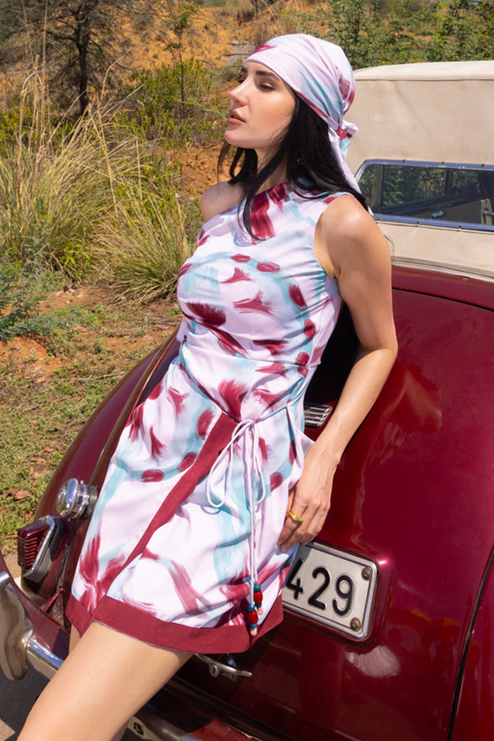 Ophelia Print Wrap Dress