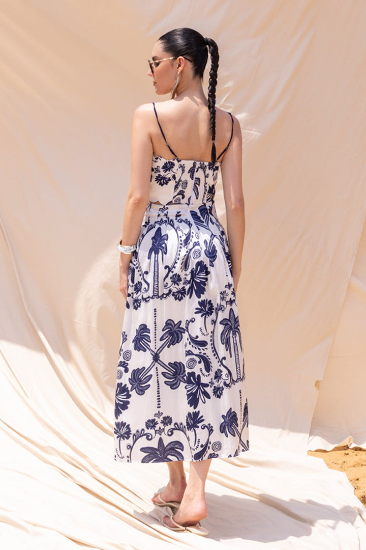 Gwen Print Cutout Dress