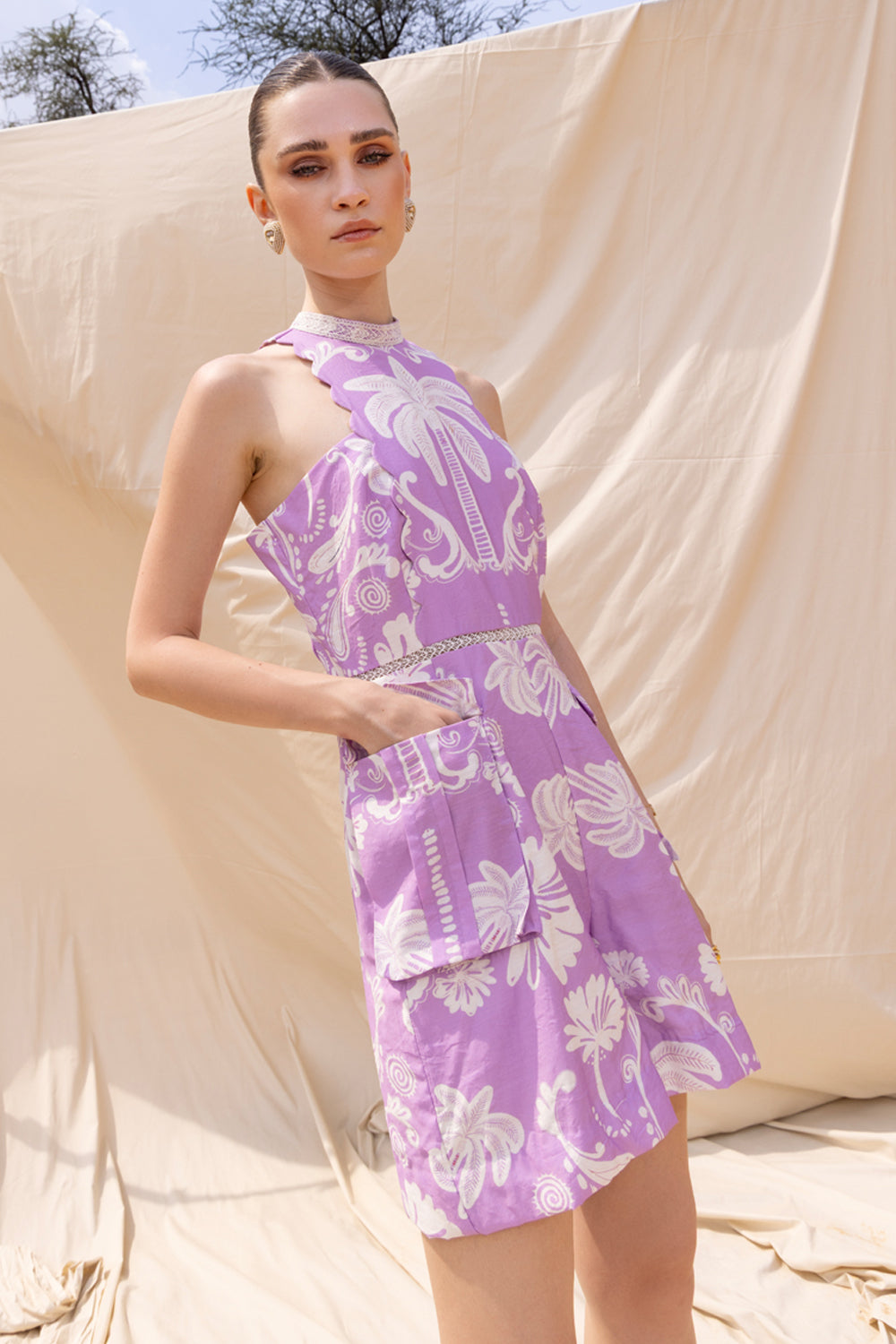 Viola Printed Jumpsuit