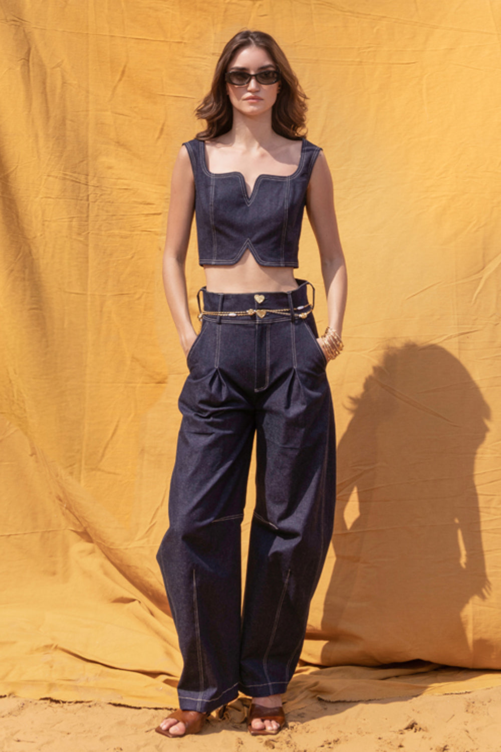 Tira Denim Set