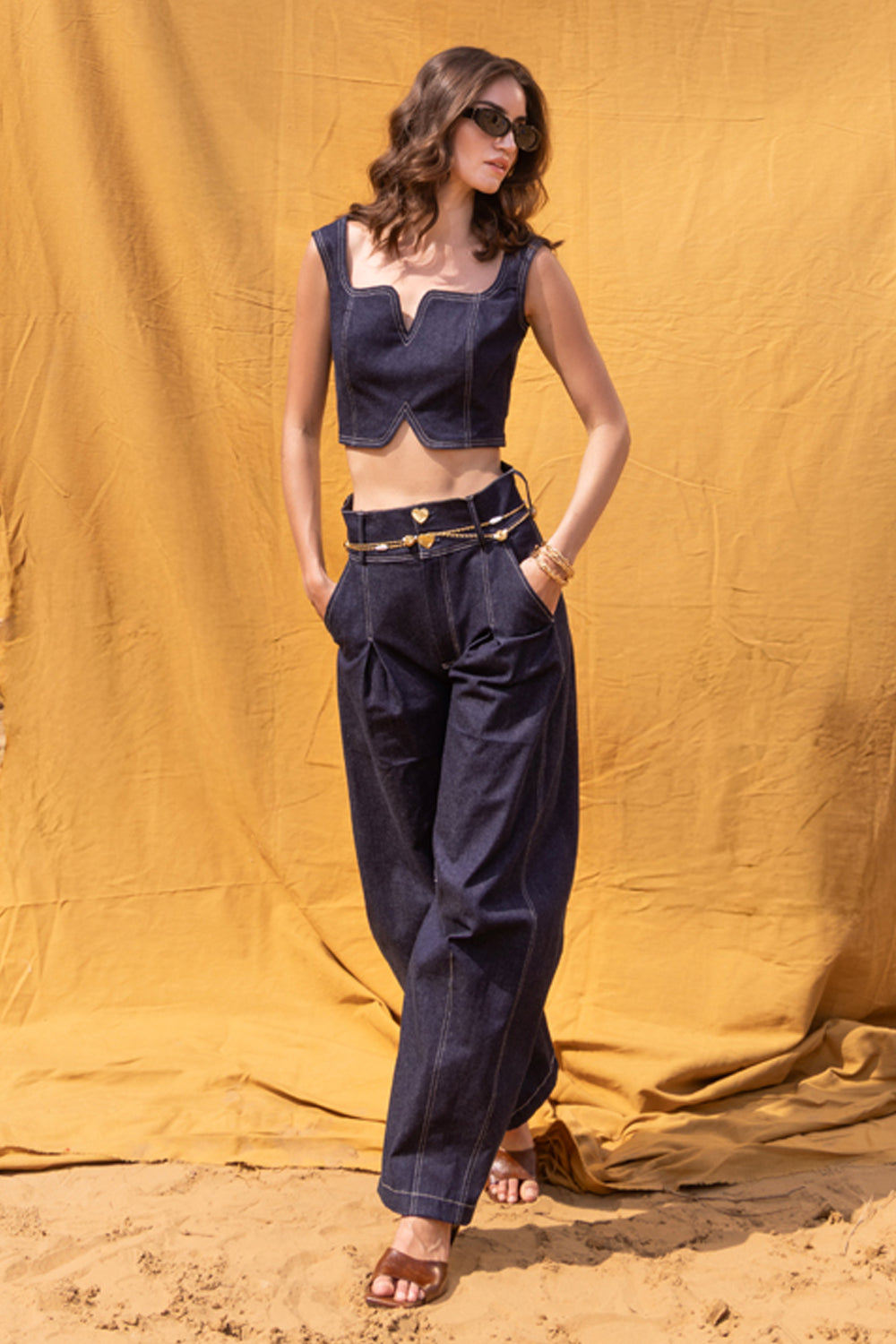 Tira Denim Set