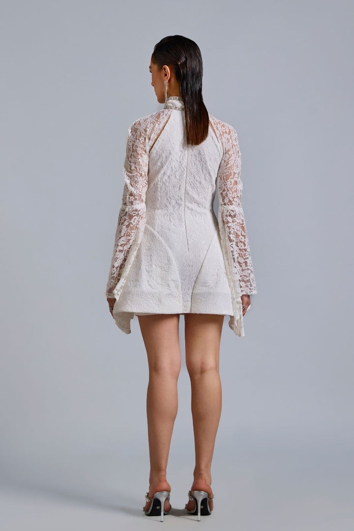 Hope White Lace Mini