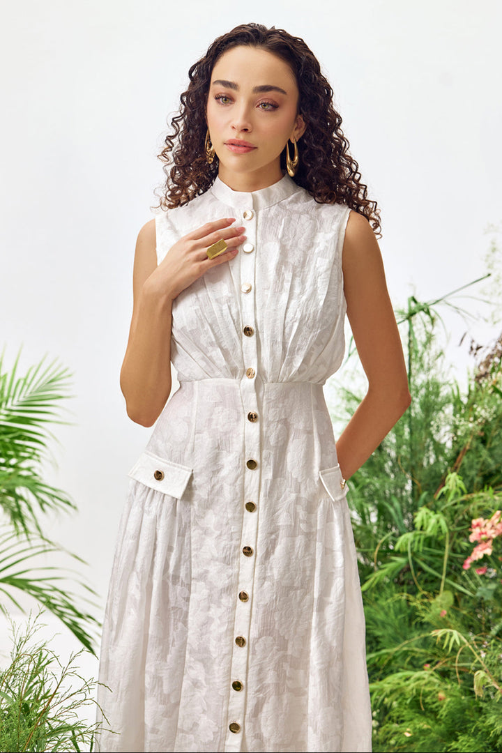Sylvie Buttoned Dress