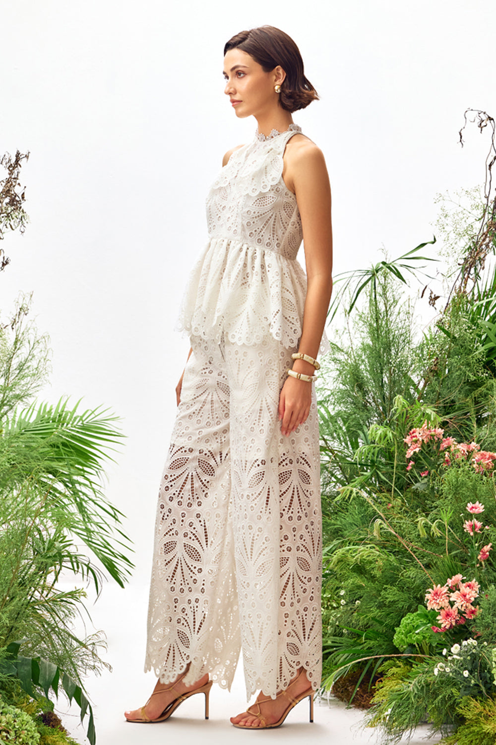 Daphne Lace Co-ord Pant Set