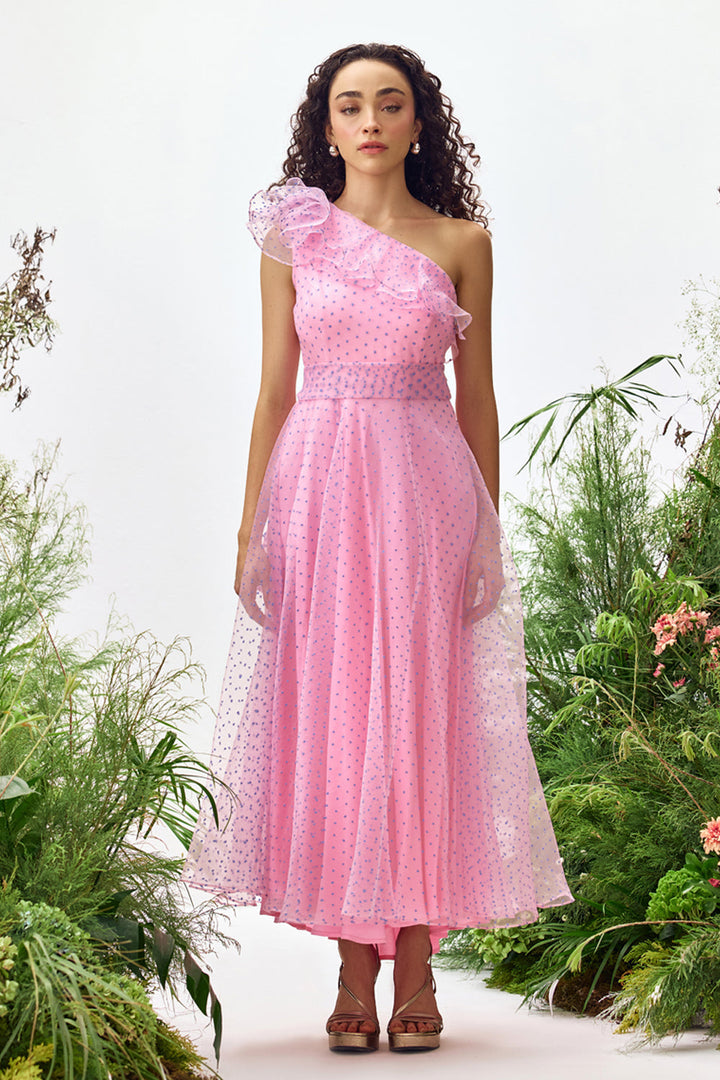 Jolie Flared Midi Dress