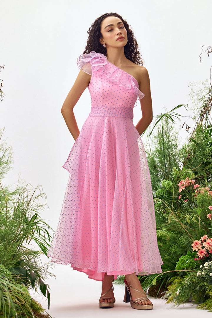 Jolie Flared Midi Dress