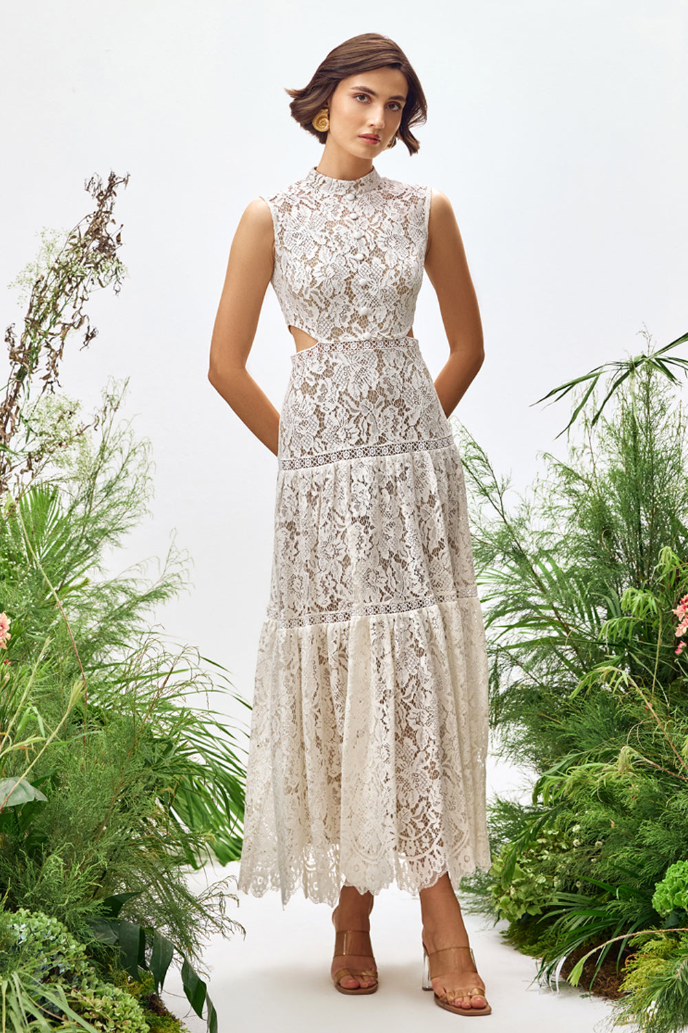 Reverie Lace Cutout Dress