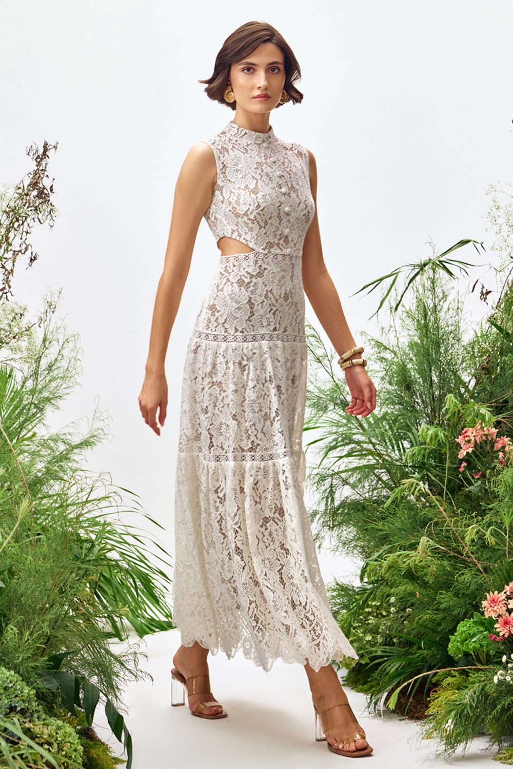 Reverie Lace Cutout Dress