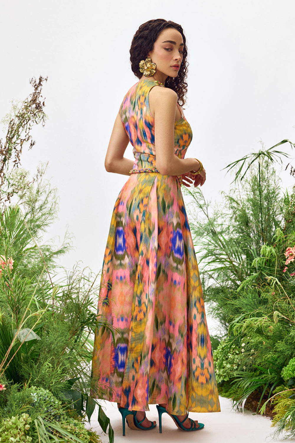 Florence Print Maxi Dress
