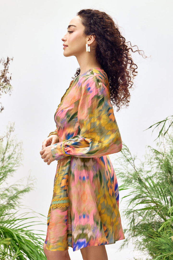 Florence Print Mini Dress