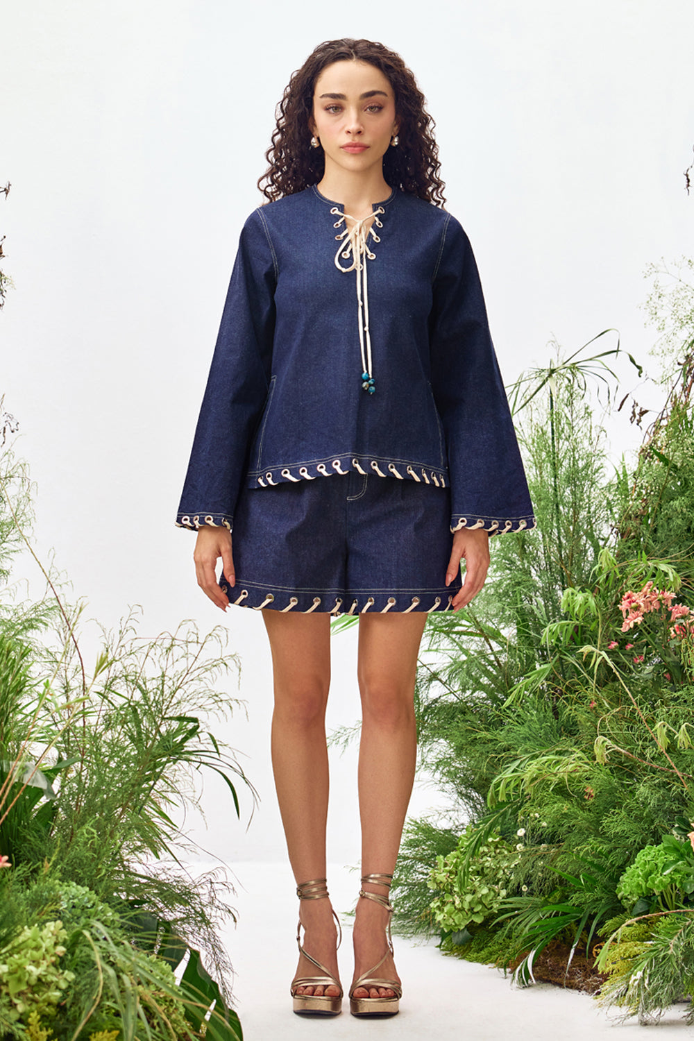 Emilia Denim Co-ord Set