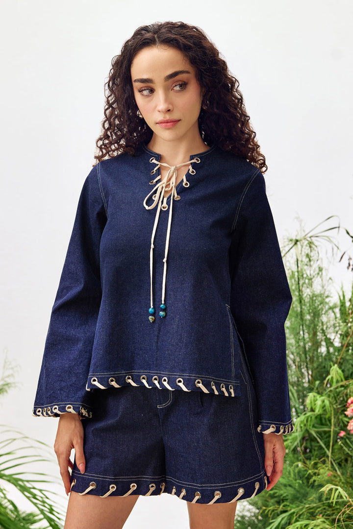 Emilia Denim Co-ord Set