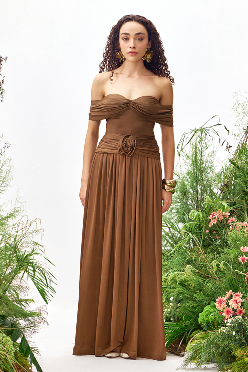 Nina Drape Gown