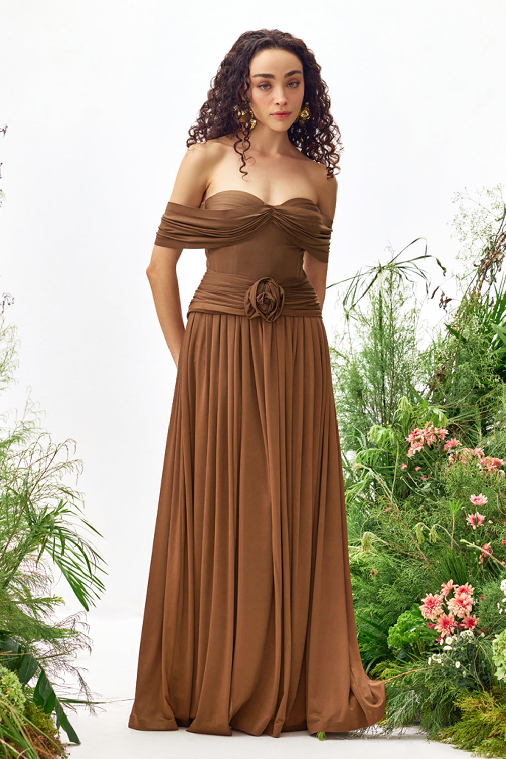 Nina Drape Gown