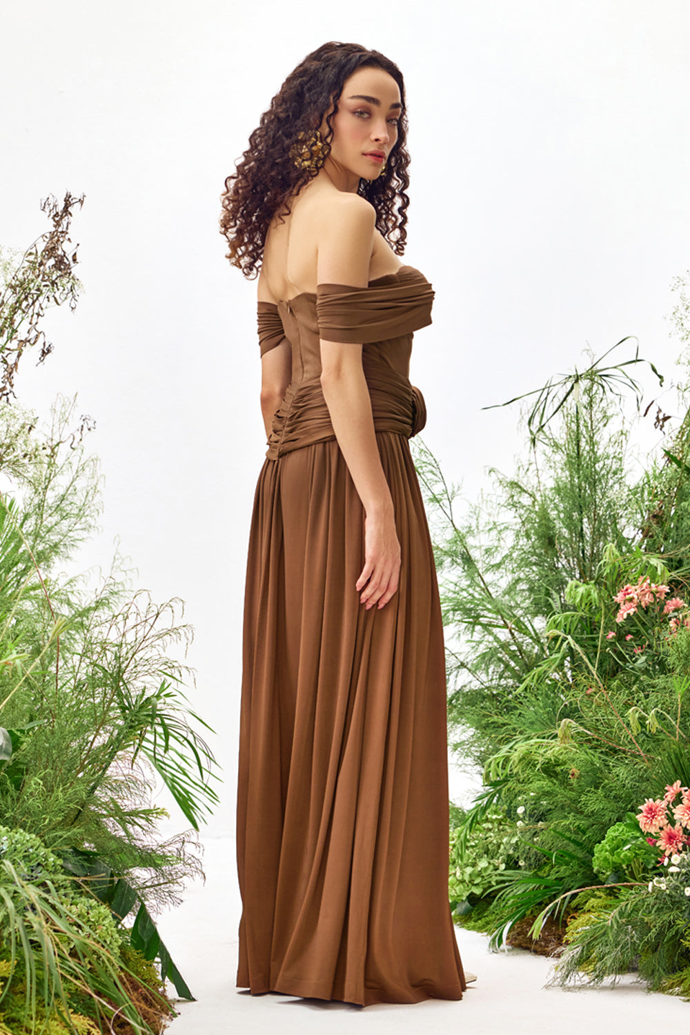 Nina Drape Gown