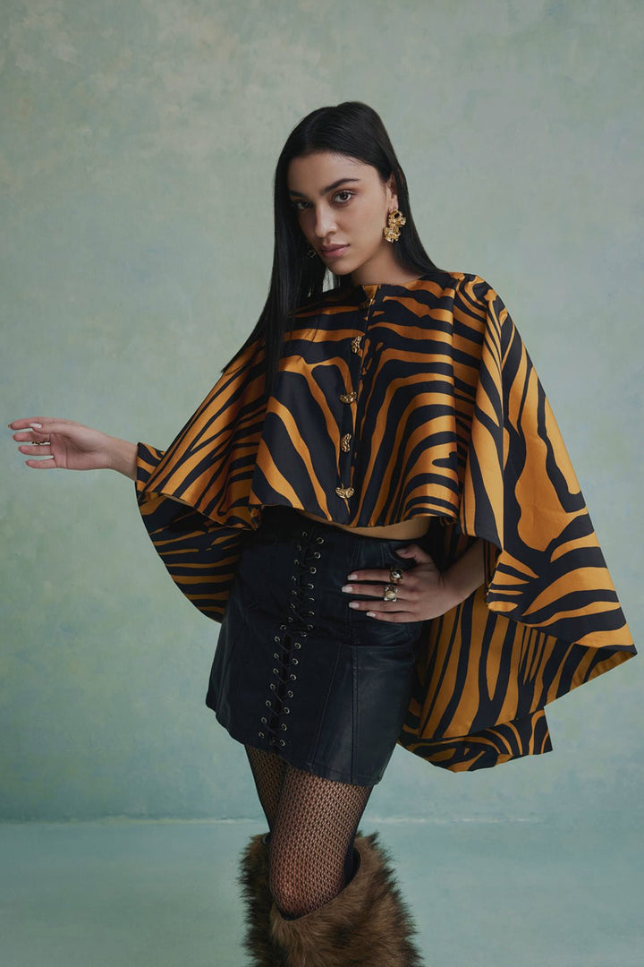 Baroque Beast High Low Jacket - Zabella