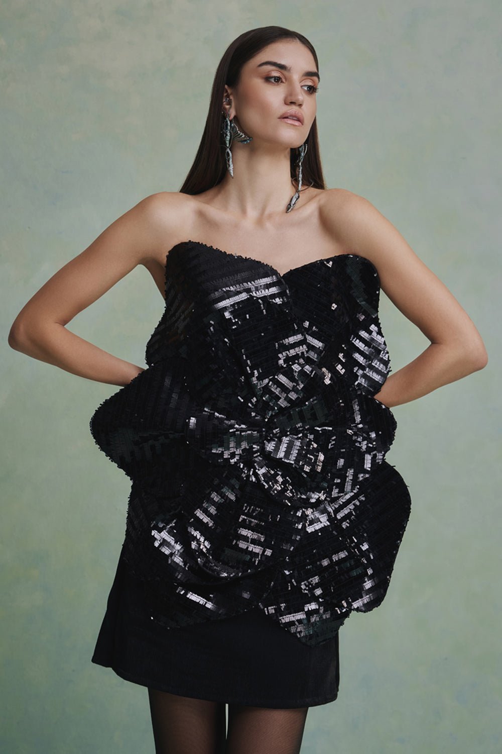 Dune Rose Mini Dress - Zabella