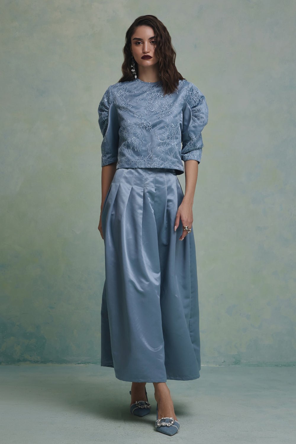 Meadow Lace Skirt Set - Zabella