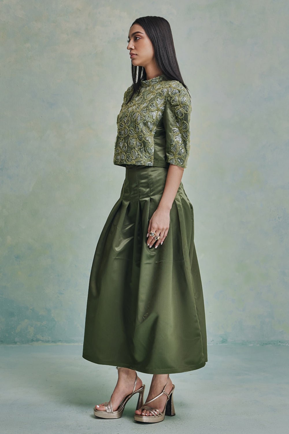 Nomad Gilded Skirt Set - Zabella