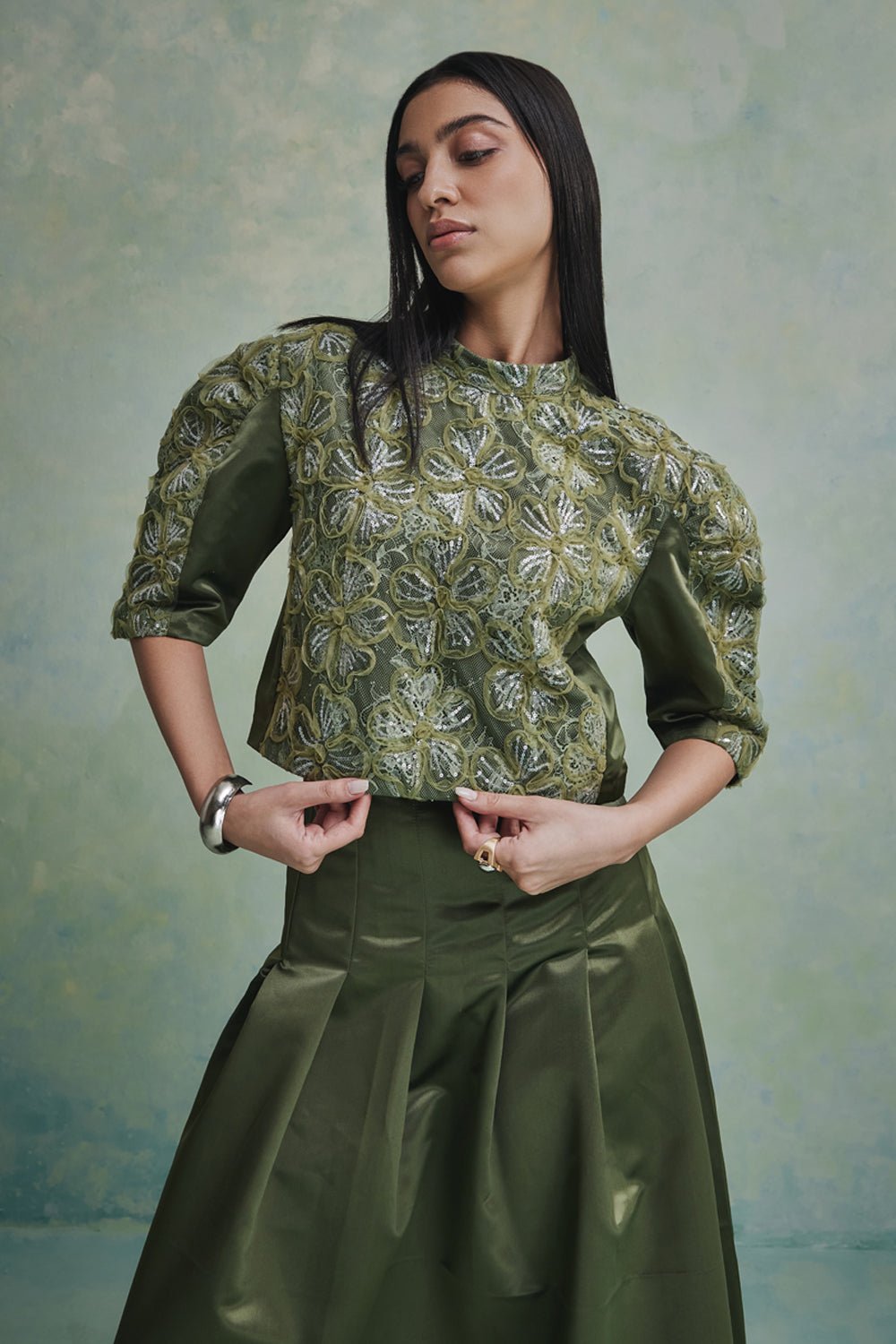 Nomad Gilded Skirt Set - Zabella