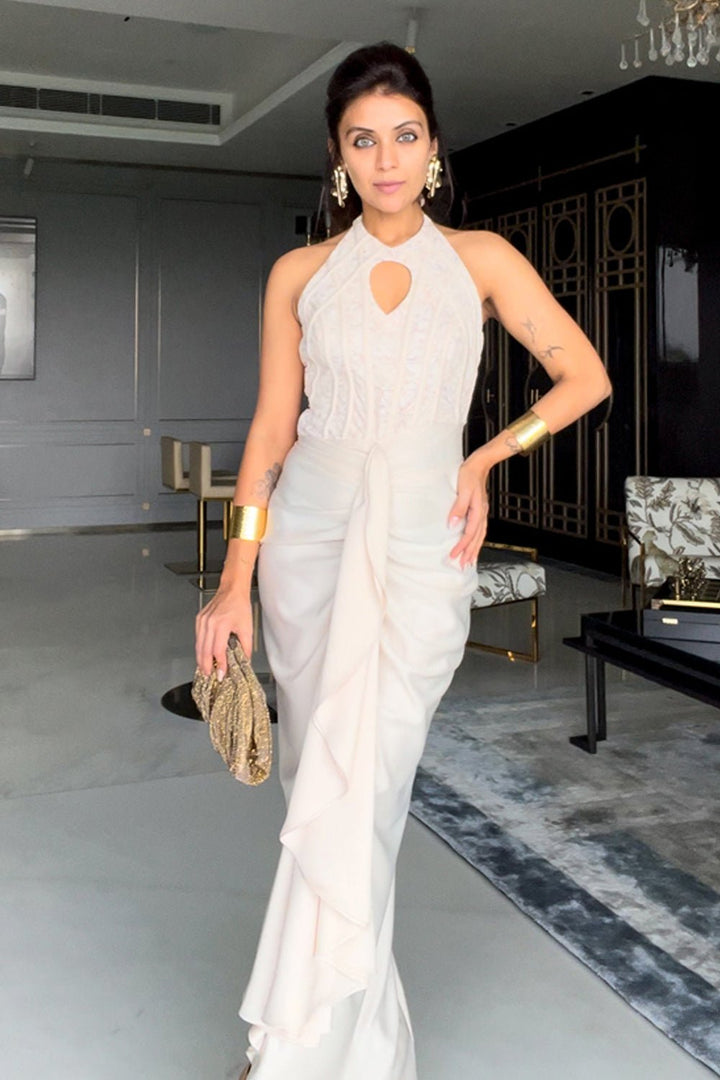 Nriti Shah In Our Astra Draped Dress - Zabella