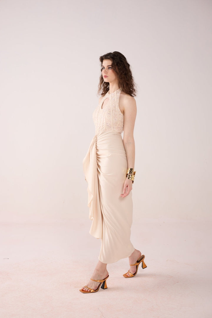 Nriti Shah In Our Astra Draped Dress - Zabella