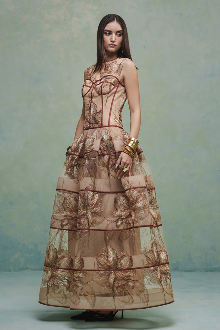 Paradise Lace Gown - Zabella