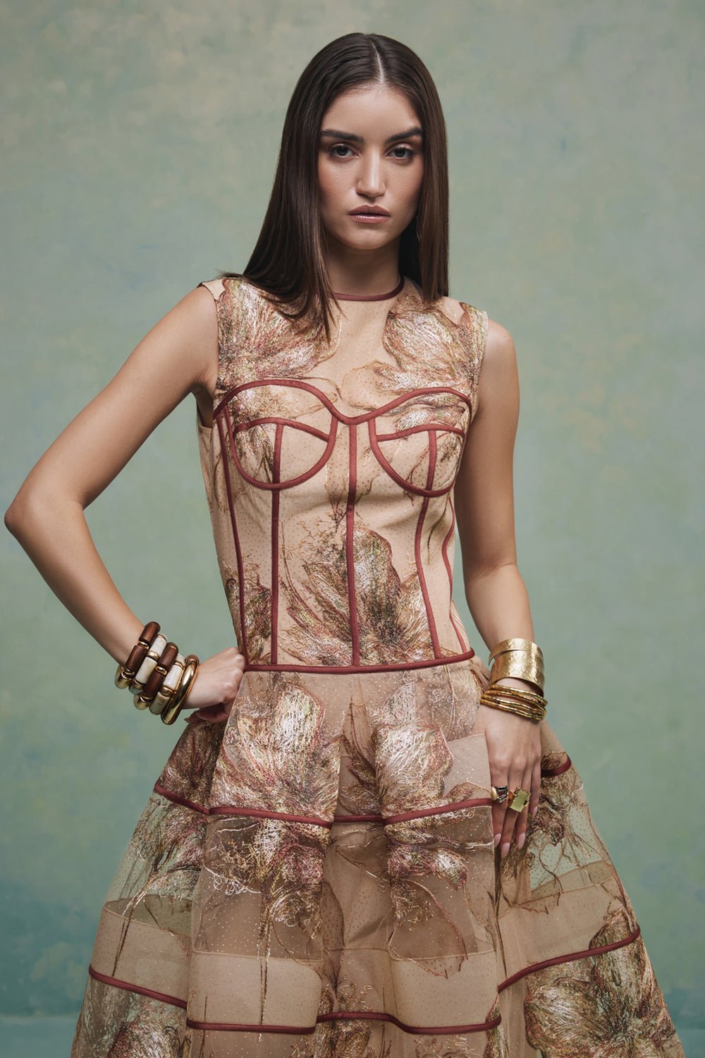 Paradise Lace Gown - Zabella