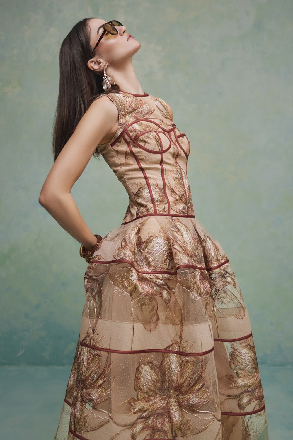 Paradise Lace Gown - Zabella