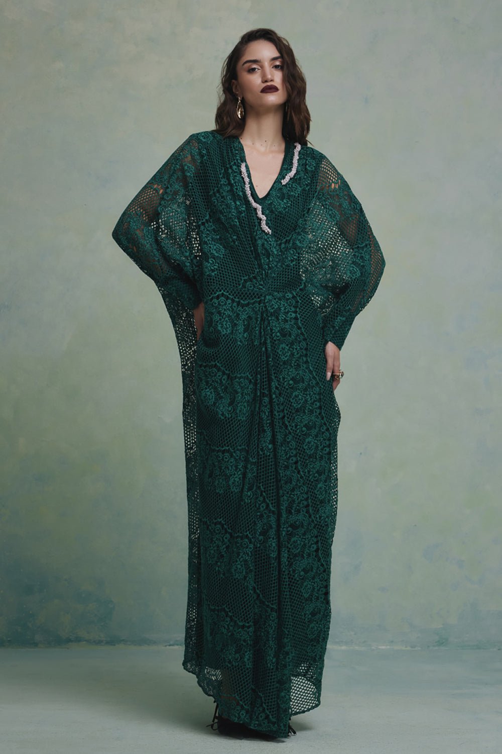 Soraya Embellished Kaftan – Zabella International