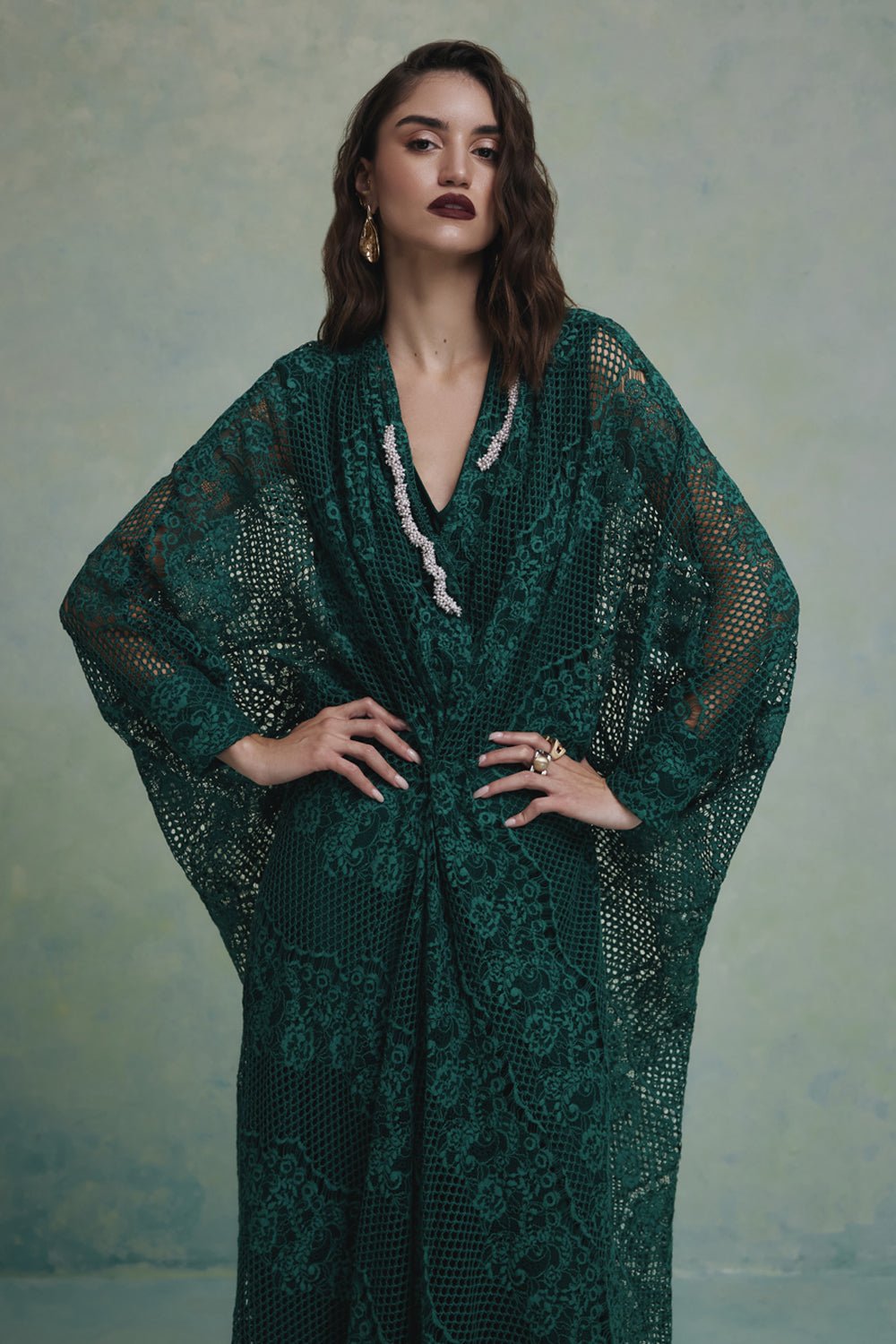 Soraya Embellished Kaftan - Zabella