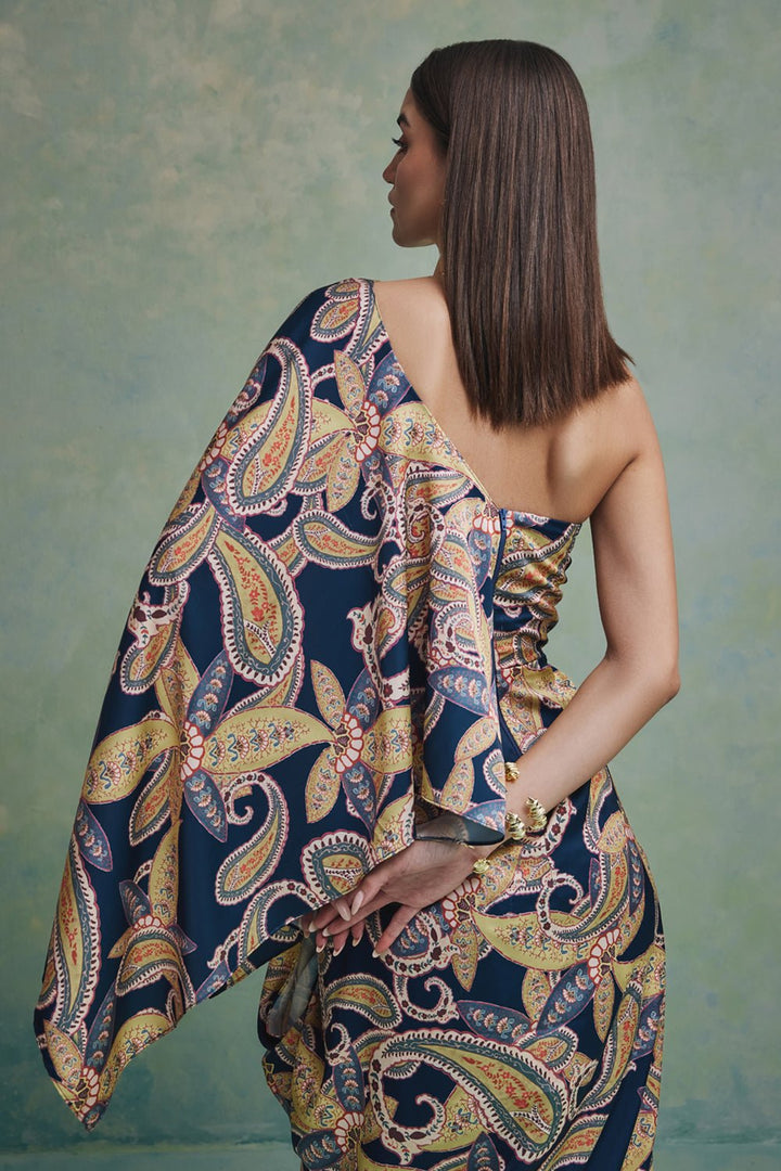 Victoria Wild Drape Dress - Zabella