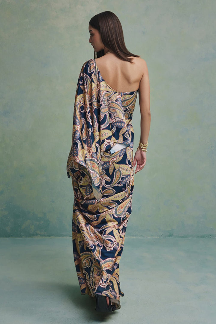 Victoria Wild Drape Dress - Zabella