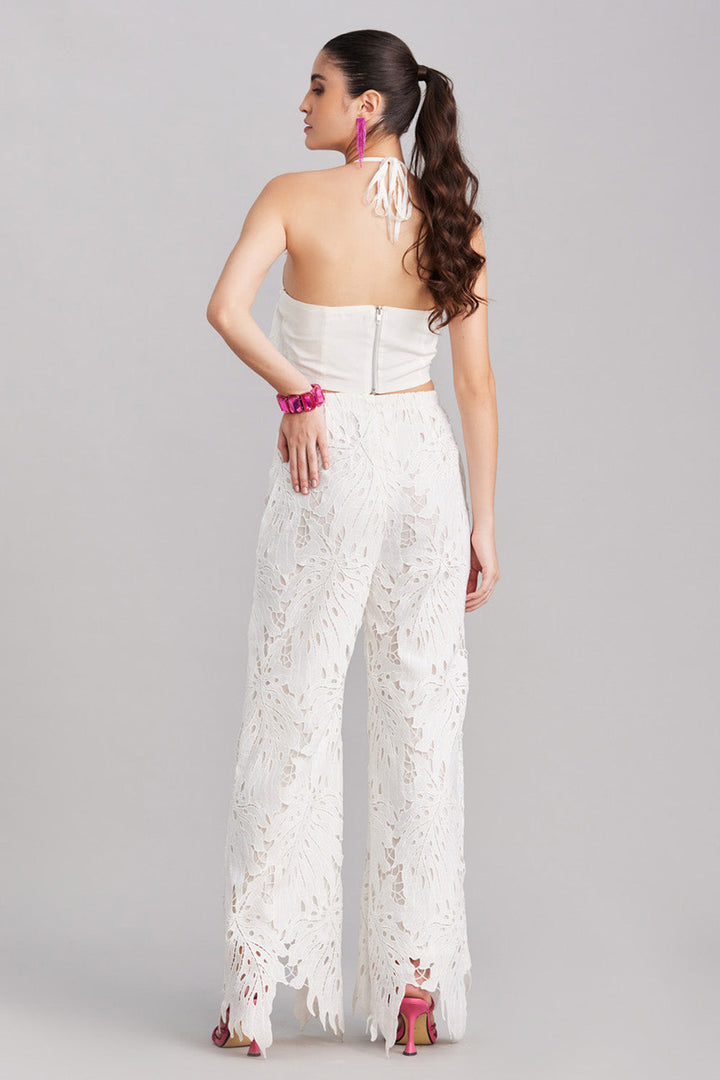 Leaflet Lace Pants