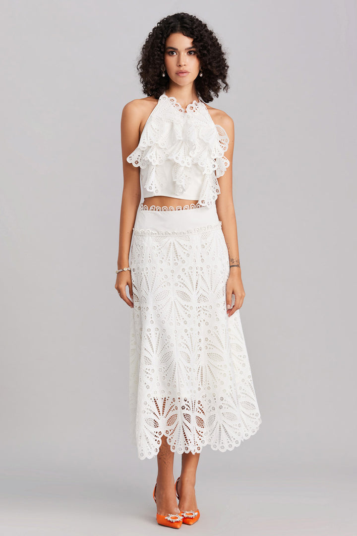 Scallop Lace Skirt