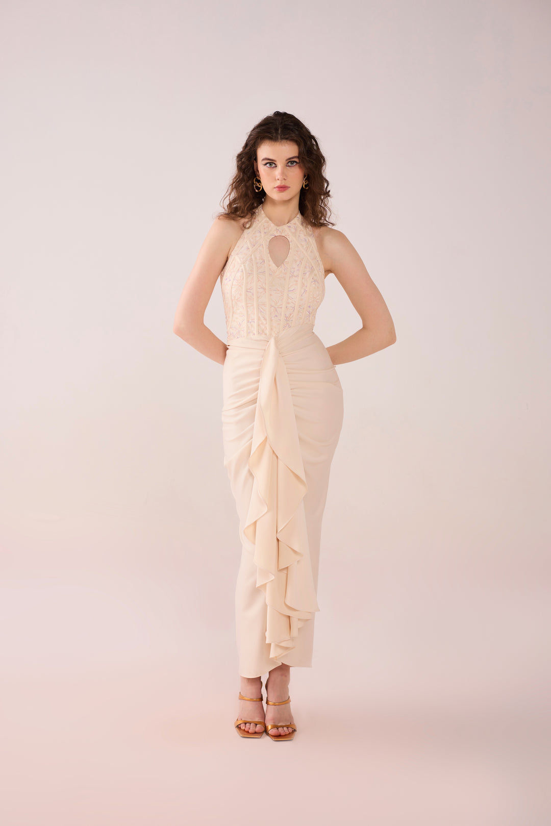 Astra Draped Dress