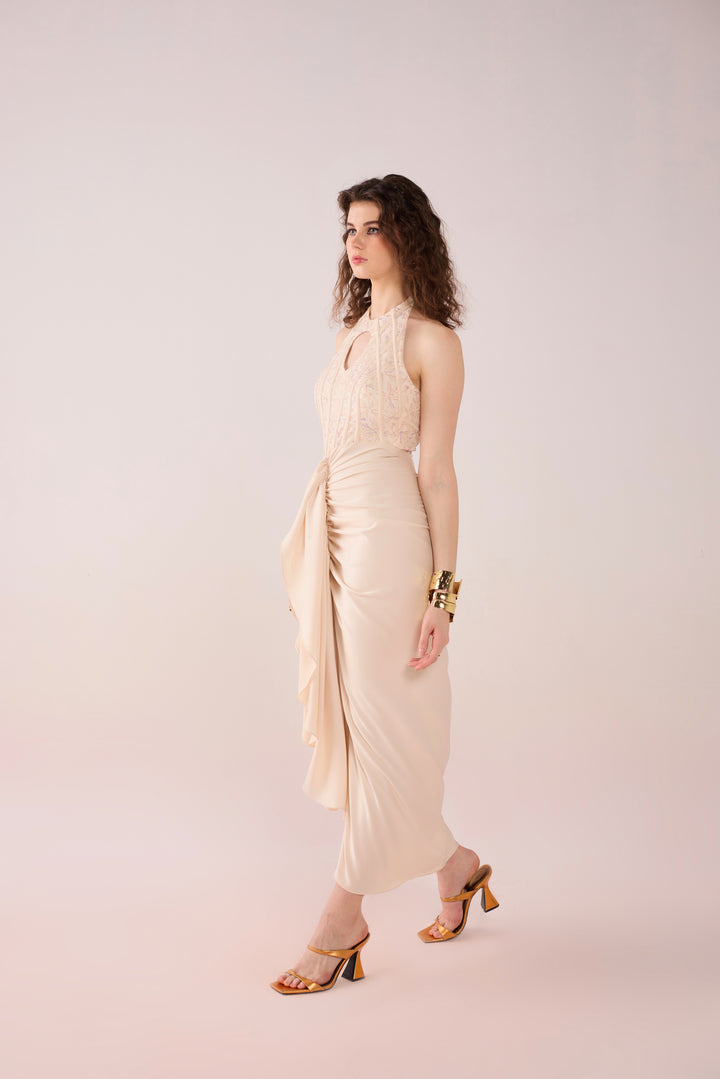 Astra Draped Dress