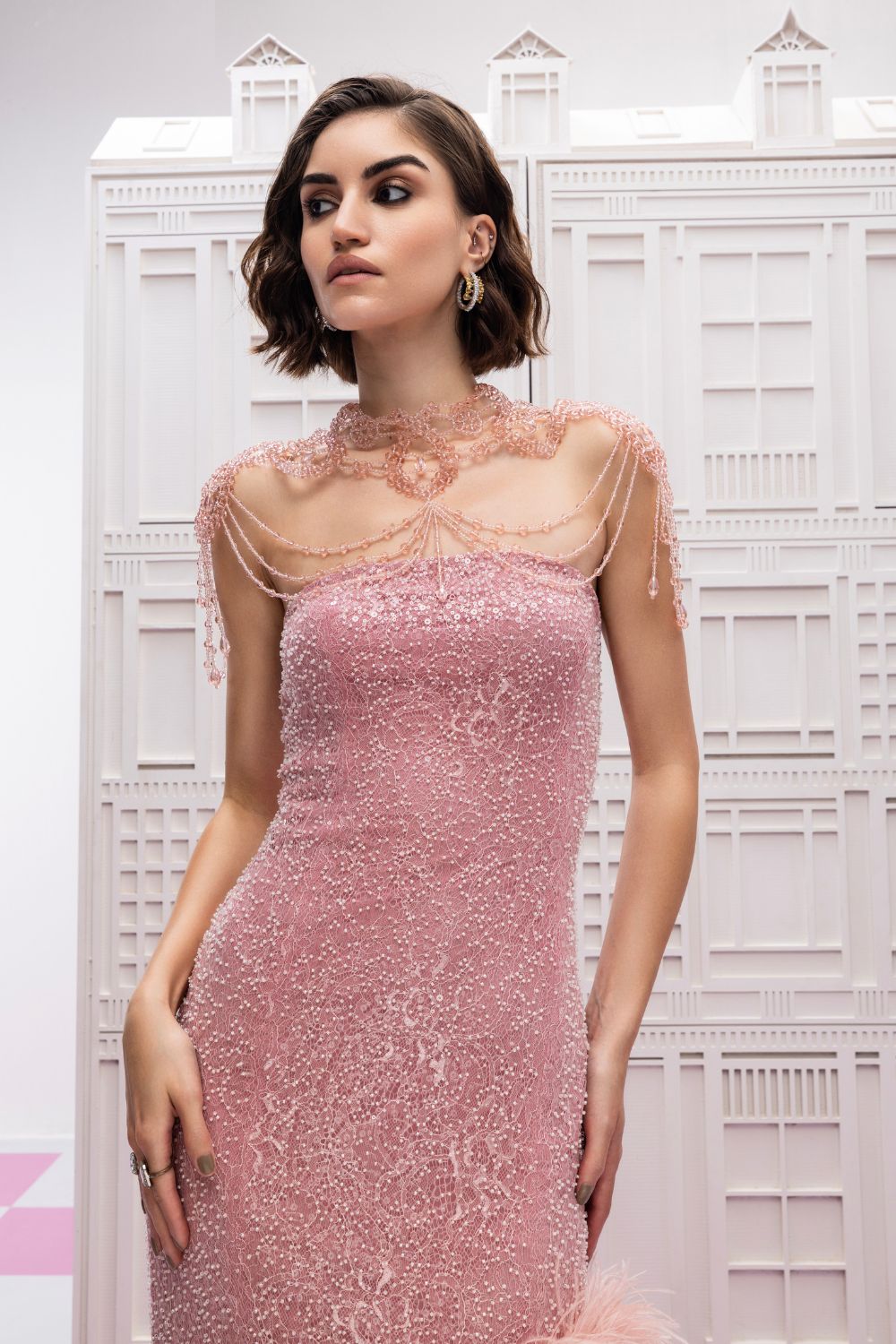 Gloria Beaded Dress - Zabella