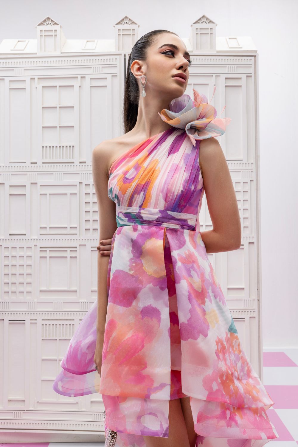 Zabella | Valentina Asymmetric Dress XS